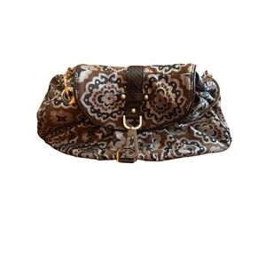 Rafe New York RARE VINTAGE  Black Rajasthan Hobo Resort Collection